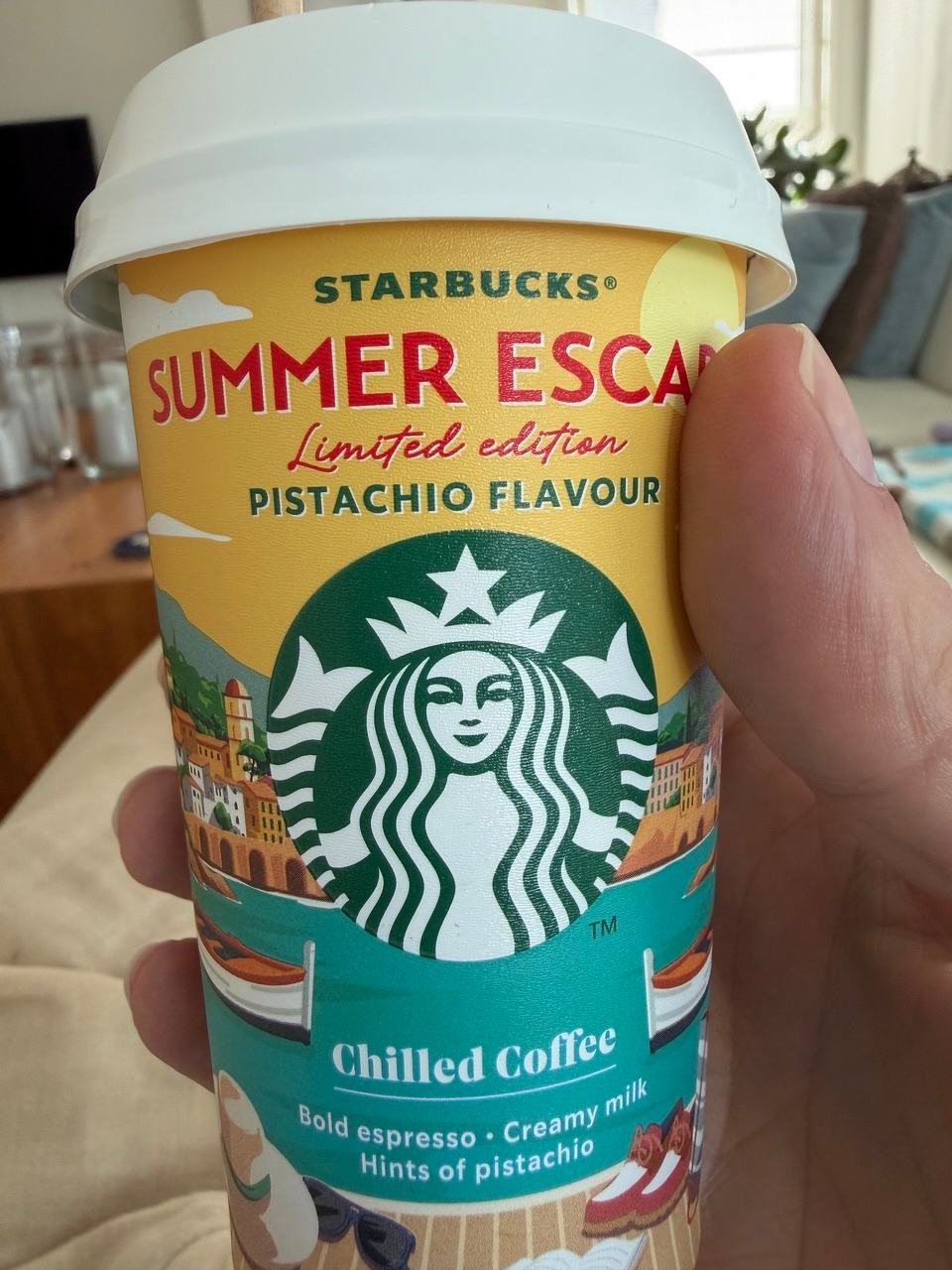 Nice with the hot weather. ❄️❄️❄️☕️